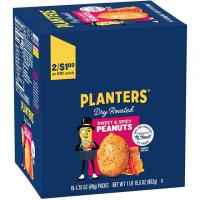 Planters Dry Roasted Peanuts Sweet and Spicy 18 Pack