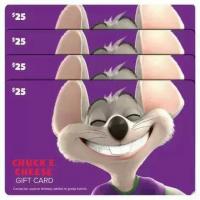 Chuck E Cheese Discounted Gift Cards