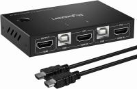 KVM Switch 2 Ports HDMI and USB