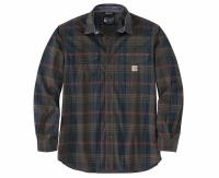 Carhartt Rugged Fit Relaxed Fit Lightweight Long Sleeve Plaid Shirt