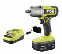 Ryobi One+ 18V Cordless Impact Wrench Kit