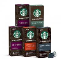 Nespresso Original Line Starbucks Variety Espresso 50 Pack