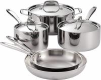 Tramontina Tri Ply Stainless Steel Cookware Set