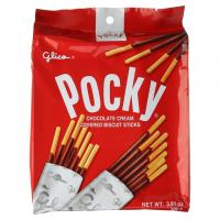 Glico Pocky Chocolate Cream Covered Sticks 36 Bags