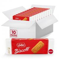 Lotus Biscoff Caramelized Biscuit Cookies 10 Pack