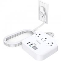 Mifaso 3 Outlets with 4 USB Ports Power Strip