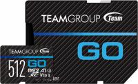 512GB Teamgroup Go UHS-1 U3 V30 4K microSDXC Memory