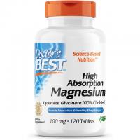 Doctors Best High Absorption Magnesium Glycinate Lysinate Tablets