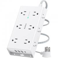 Surge Protector Power Strip with 12-Outlets and 4 USB Ports