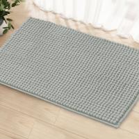 Chenille Soft Absorbent Microfiber Non-Slip Bath Rug