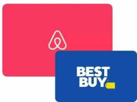 Airbnb eGift Card and Best Buy Gift Card