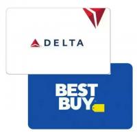 Delta Airlines Gift Card with a Best Buy Gift Card