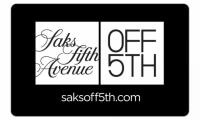 Saks Fifth Avenue 5TH Gift Card