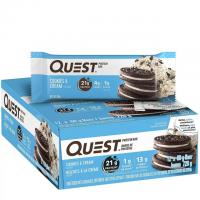 Quest Nutrition 21g Cookies and Cream Protein Bars 24 Pack