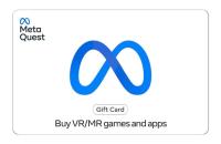 Meta Quest Discounted Gift Card