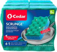 O-Cedar Scrunge Multi-Use Non-Scratch All-Purpose Scrubbing Sponge