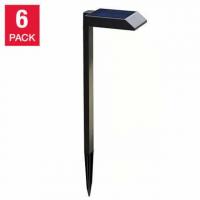 Tommy Bahama Solar LED Pathway Lights 6 Pack