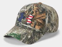 Under Armour Mens UA Camo Big Flag Logo Cap