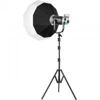 GVM SD200D Bi-Color LED Video Spotlight Kit with Lantern Softbox