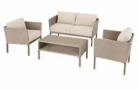 StyleWell Oakshire Wicker Outdoor Deep Seating Set