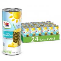 Dole Pineapple Juice with Added Vitamin C 24 Pack