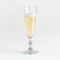 Crate and Barrel Leon Champagne Flute Glass Cup