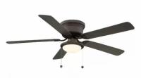 Hugger 56in LED Espresso Bronze Ceiling Fan