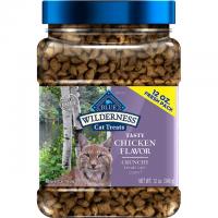 Blue Buffalo Wilderness Crunchy Cat Treat Tub