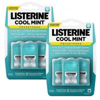 Listerine Cool Mint Pocketpaks Breath Strips 6 Pack