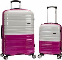 Rockland Melbourne Hardside Spinner Wheel 2-Piece Luggage Set