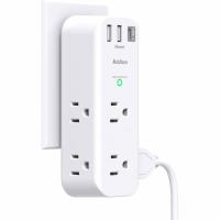 Surge Protector 6-Outlet 1800 Joules Rotating Wall Charger