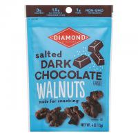 Diamond of California Salted Dark Chocolate Walnuts