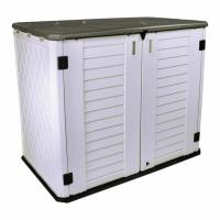 Stout Stuff 26 cu ft Plastic Outdoor Horizontal Storage Shed