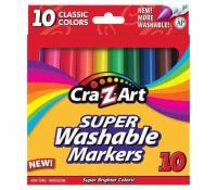 Cra-Z-Art Classic Washable Broadline Markers 10 Pack