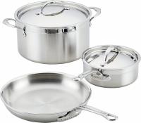 Hestan ProBond Collection Professional Clad 5-Piece Cookware Set