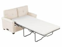 Mainstays Traditional Loveseat Sleeper with USB