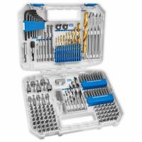 Assorted Drill and Drive Bit Set 200-Piece with Storage Case