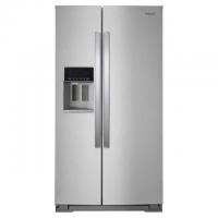 Whirlpool Side-by-Side Refrigerator with Exterior Ice and Water