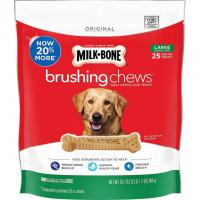 Milk-Bone Brushing Chews Daily Dental Dog Treats 25 Pack