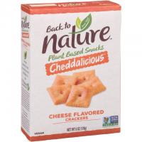 Back to Nature Cheese Flavored Crackers Cheddalicious