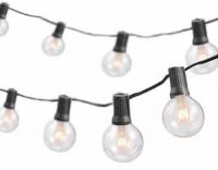 Newhouse Lighting String Lights with 55 G40 Bulbs