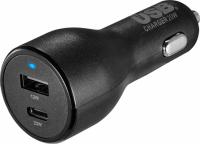 Best Buy Essentials 32W Vehicle Charger with USB-C and USB Port