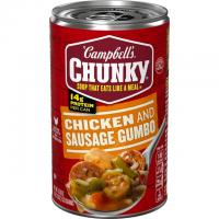 Campbells Chunky Soup Can Chicken and Sausage Gumbo