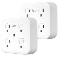 KMC Smart Tap Mini 4-Outlet Wall Mounted Multiple Smart Plug Adapter