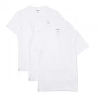 Lacoste Mens Slim Fit Cotton Jersey T-Shirts 3-Pack