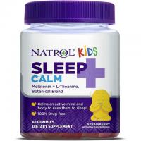 Natrol Kids Sleep+ Calm Melatonin and L-Theanine Sleep Aid Gummies