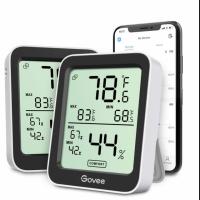 Govee Indoor Bluetooth Temperature Humidity Monitor 2 Pack