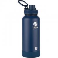 Takeya Actives Insulated Stainless Steel Water Bottle with Spout Lid