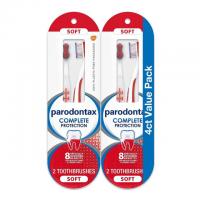 Parodontax Complete Protection Oral Care Soft Toothbrush 4 Pack