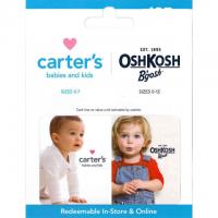 Carters and Oshkosh BGosh Discounted Gift Cards